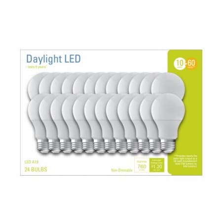 Current GE 24PK 10W A19 Bulb 93130362